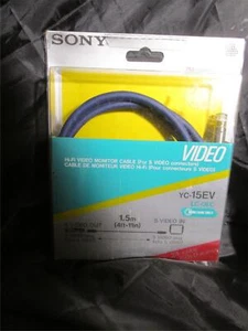 sony tc-15ev high video monitor cable - Picture 1 of 4