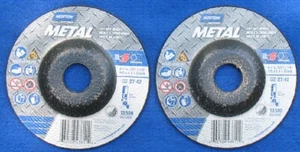 ¡Paquete de 2! Rueda de corte de metal Norton 4-1/2"" x 1/8"" x 7/8"" eje - 2 ruedas en total - Imagen 1 de 1