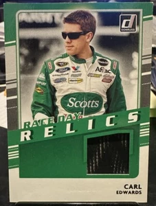 Carl Edwards 2021 Donruss Nascar Race Day Reliktkarte Reifen JGR - Bild 1 von 2