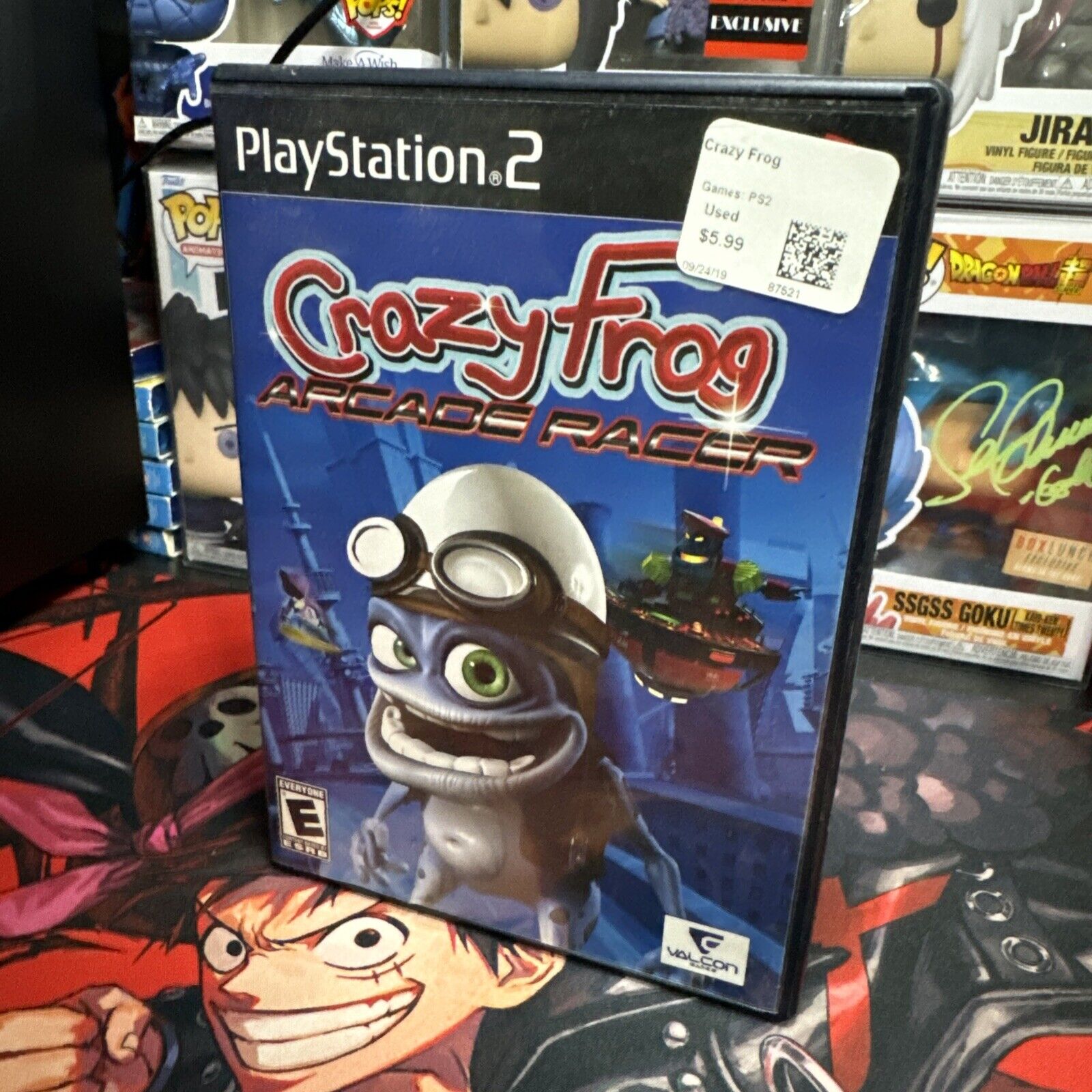 Crazy Frog Arcade Racer Sony PlayStation 2 2007 Complete With Manual Black Label