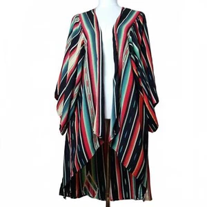 L&B Lucky&Blessed Southwestern Kimono Size Small 0070 - Picture 1 of 5