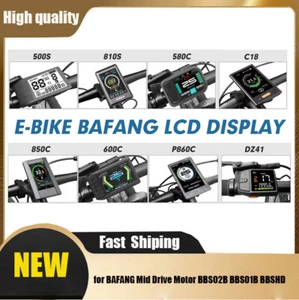Ebike LCD Display Waterproof for BAFANG Mid Drive Motor BBS02B BBS01B BBSHD AAU - Bild 1 von 45