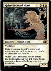 Geist-Honored Monk Commander 2014 MTG LP - Picture 1 of 2