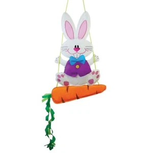 35" BUNNY Wind Friend hanging windsock garden décor  ITB-1153 - Picture 1 of 4
