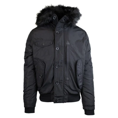 Chaqueta para hombre Chinook Rescue Bomber de Superdry en negro - M5010341A/02A nueva Foto 1 de 2