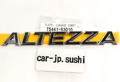 Insignia emblema equipaje trasero TOYOTA GENUINO 00-05 Altezza Lexus IS300 75441-53010 Foto 1 de 4