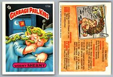 1986 Topps Garbage Pail Kids GPK Series 5 Wormy SHERMY 173b 2-Star Card