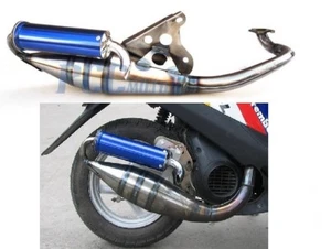 2 TIEMPOS 50CC TUBO DE ESCAPE RENDIMIENTO CICLOMOTOR JOG SCOOTER 1E40QMB 1PE40QMB EX22 - Imagen 1 de 4