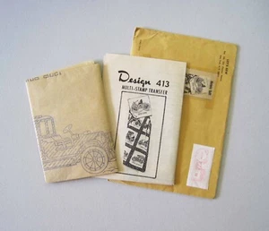 Trapunta Old Fashioned Car Vintage Cuciamo Mail Order Ricamo Modello 413 1981 - Foto 1 di 3