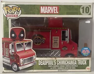 Funko POP! Camión Chimichanga rojo Rides #10 Marvel Deadpool's New York Comic Con - Imagen 1 de 5
