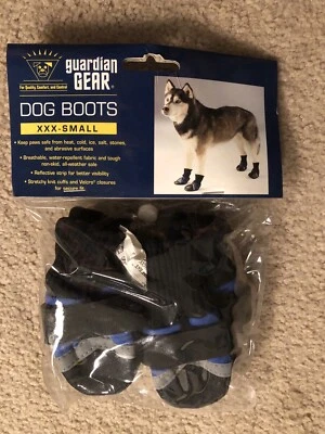 Guardian Gear Dog Boots (XXXSMALL, BLUE/BLACK) BRAND NEW - Image 1 of 2
