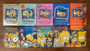 The Simpsons Collectors Edition DVD Seasons 1-10 Complete Box Sets - Imagen 1 de 3
