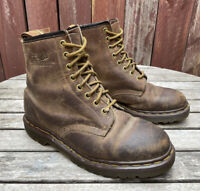 Vintage, Dr. Martens Shoes Size 9, Brown with Commando Sole, Made 