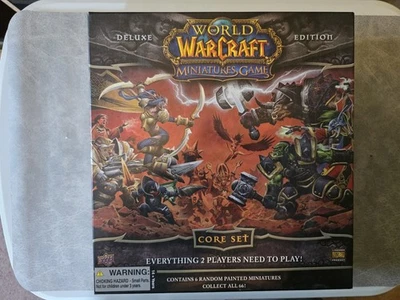 World of Warcraft Miniatures Game Edición Deluxe Core Set Completo 9 figuras Foto 1 de 4