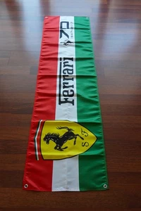 Ferrari 70th Anniversary – Racing Banner - 180 × 45 cm (70.8” × 17.7”) - Picture 1 of 8