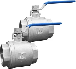 10 Pcs, 2" Stainless Steel, Ball Valve SS 304Q, WOG 1000, Full Port - Picture 1 of 12