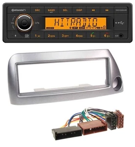 Continental MP3 Bluetooth AUX USB Autoradio für Ford Ka bis 2008 silber-metallic - Bild 1 von 5
