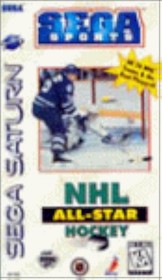 NHL All Star Hockey For Sega Saturn Vintage 3E