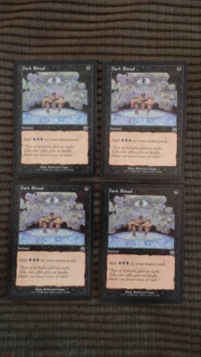 Mercadian Masques  MTG  Playset  Dark Ritual  Magic - Image 1 of 2