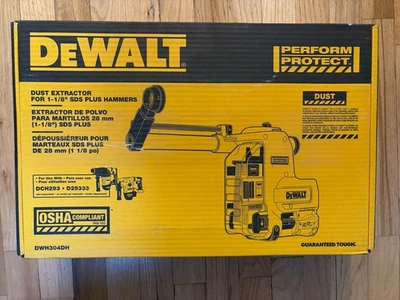 Nuevo extractor de polvo integrado DEWALT DWH304DH para pistolas martillos SDS Plus de 1-1/8" Foto 1 de 4