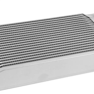 UNIVERSAL 19 FILAS 10AN PLATA ALUMINIO MOTOR/TRANSMISIÓN SION ENFRIADOR DE ACEITE 11.25"x6x2 - Imagen 1 de 6