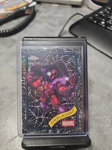 Onslaught 68 2025 Topps Cromo Marvel Spiderman Variación Web/399 - Imagen 1 de 2