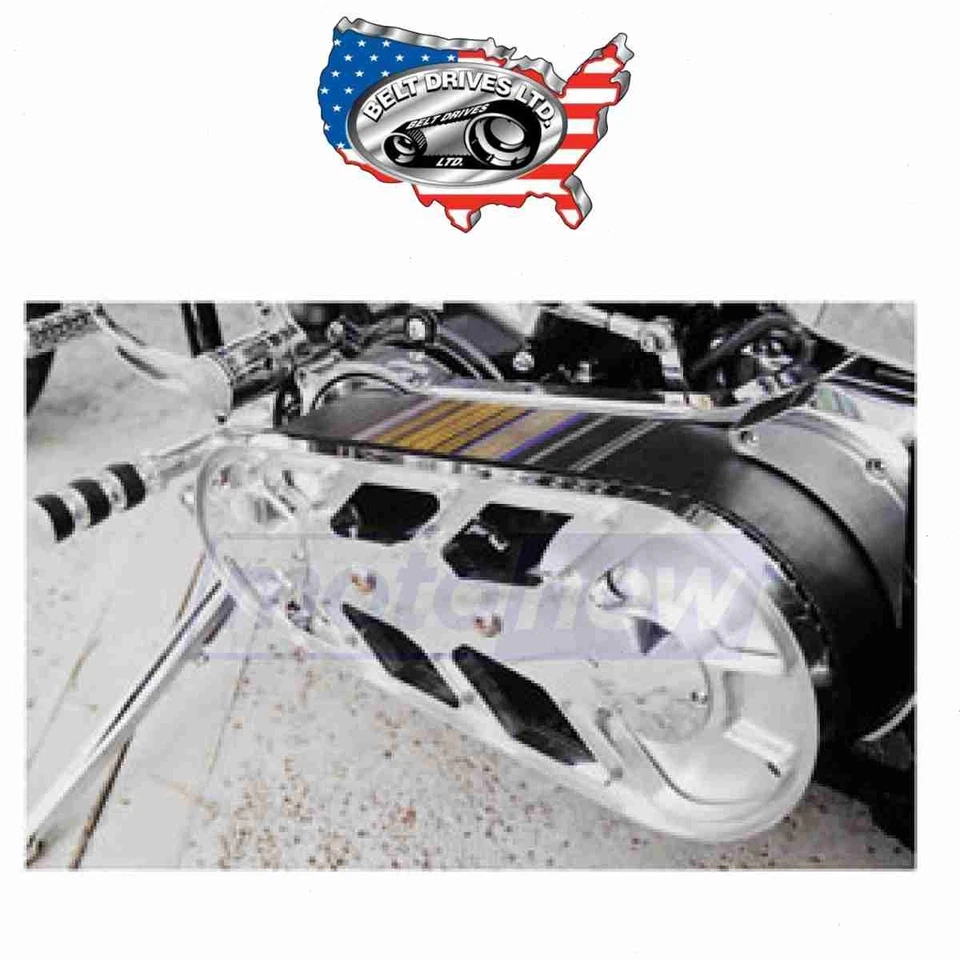 Belt Drives Top Fuel Street Drive for 1990-2006 Harley Davidson FLSTF Fat eb Foto 1 de 4