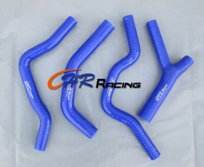 FOR 1985-1988 1986 1987 Honda CR500R CR 500 R CR500 SILICONE RADIATOR HOSE BLUE - Imagem 1 de 4