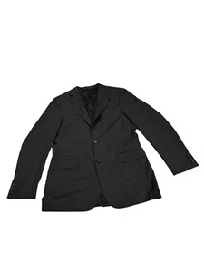 J Crew Two Button Blazer Black Size 40L Office Career Preppy - Picture 1 of 15