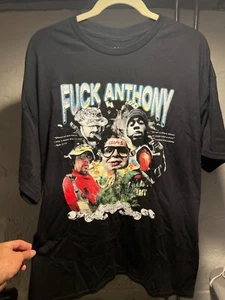 NEW XXL Sam Hyde F*** Anthony Fantano T Shirt Christ Dillenger Made by Spiders - Picture 1 of 10