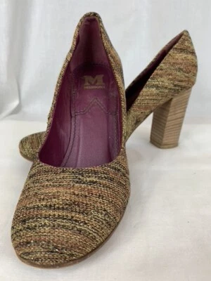 Tacones de tweed M Missoni en tonos otoñales, EE. UU. 7 Foto 1 de 4