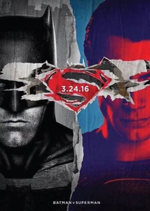 BATMAN V SUPERMAN Movie - Promo Card - Picture 1 of 2