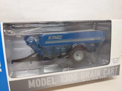 1/64 Farm Toy SpecCast KINZE 1300 Grain Cart With Row Crop Duals - Image 1 of 3