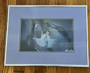 “TUNNELVISION” Print Signed By Artist Blue Sky. Framed And Double Matted 18.5” L - Picture 1 of 7