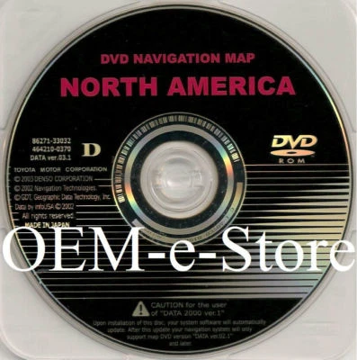 2001 2002 2003 Lexus LS430 LX470 RX330 Land Cruiser Prius GPS Navigation DVD Map - Image 1 of 2