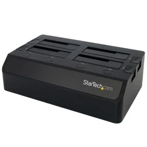 StarTech SDOCK4U33 USB 3.0 To 4-Bay SATA 6Gbps Hard Drive Dock - Picture 1 of 4