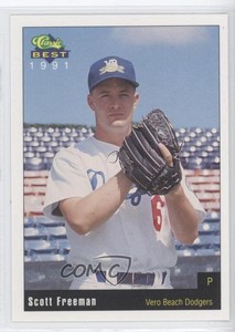 1991 Classic Best Vero Beach Dodgers Scott Freeman #7
