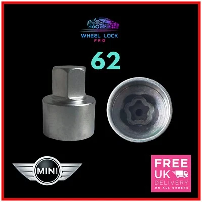 Llave de tuerca de rueda de bloqueo MINI número 62 - Vendedor del Reino Unido Foto 1 de 3