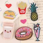French Fries/Pineapple/Burgers Embroidery Patch Embroidered Fabric Patch