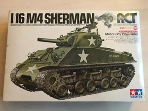 Tamiya 1/16 M4 Sherman RT1601 Vintage RC Tank Kit - Picture 1 of 13