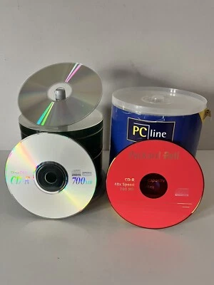 90 x Sony, packard bell, PCline - CD-R blank CDs 48x compatible 80 min 700mb - Image 1 of 2
