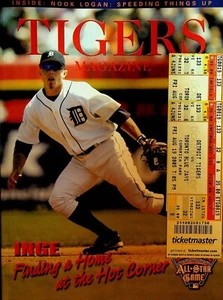Detroit Tigers Magazin 19. August 2005 Toronto Blue Jays mit 2 Tickets - Bild 1 von 4