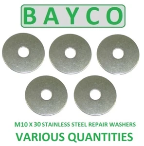 10MM (M10) X 30MM ACERO INOXIDABLE REPARACIÓN/PROTECTOR DE BARRO LAVADORA GRADO A2 304. - Imagen 1 de 3