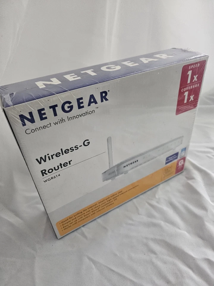 NETGEAR Wireless-G Router WGR614 Internet Wireless Router . Broadband Router - Image 1 of 1