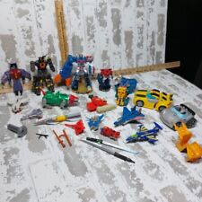 Lot of 1980s Takara Transformers Tonka GoBots, ect Replacements Damaged Action 