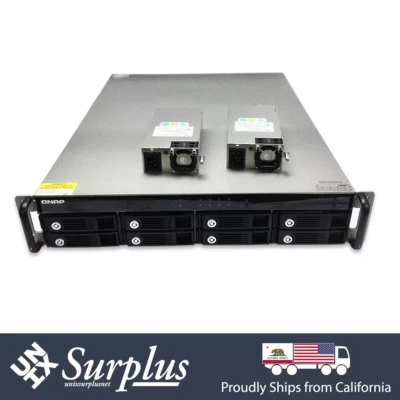 QNAP TS-809U 2U 8 Bay Turbo NAS Server Networked Attached Storage Up To 32TB - Image 1 of 4