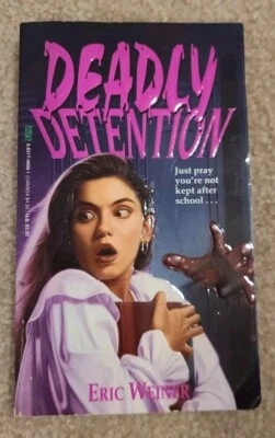Deadly Detention Eric Weiner Z-Fave vintage YA horror book series 1st Edition  - Image 1 of 4