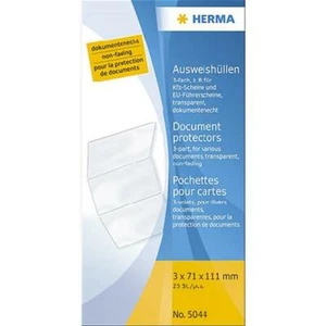 Herma 5044 Ausweishülle Ausweisklapphülle 111x214mm transparent - Bild 1 von 1