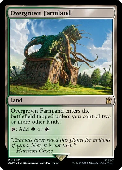 OVERGROWN FARMLAND (WHO) Doctor Who - MTG - NM - Image 1 of 1