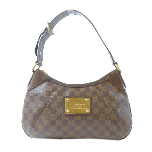 LOUIS VUITTON（LV） Borsa a tracolla Louis Vuitton LV GHW Thames PM N48180 Damier Ebene marrone